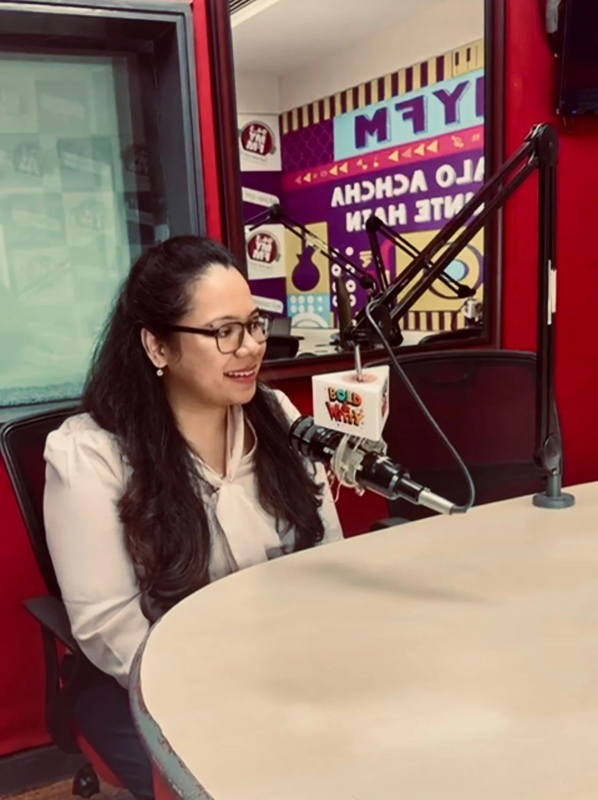 Dr. Basak on the Bold & Witty Show, 94.3 FM